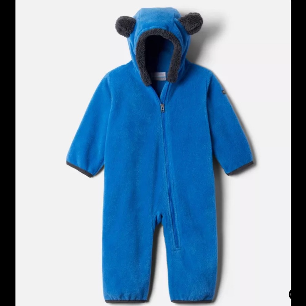 Columbia infant tiny bear bunting